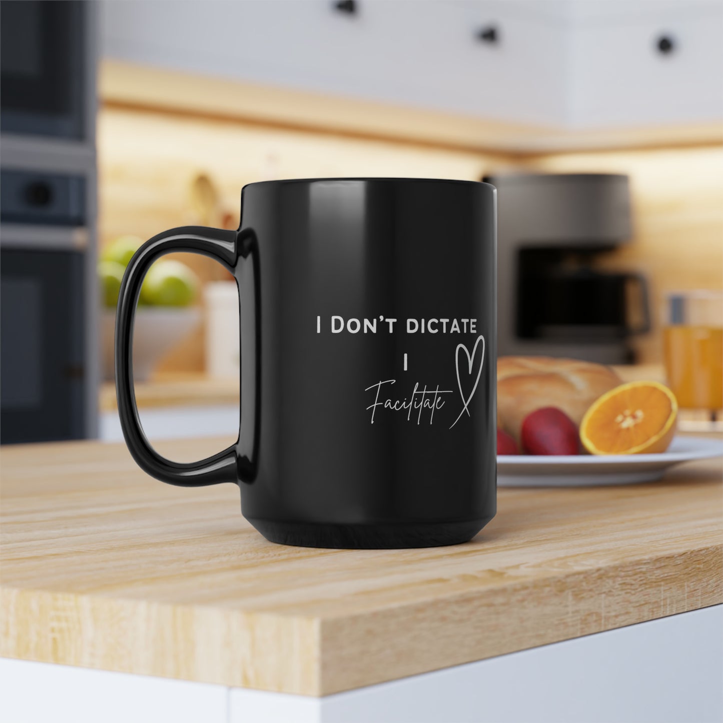 SCRUM MASTER - Black Mug (15oz)