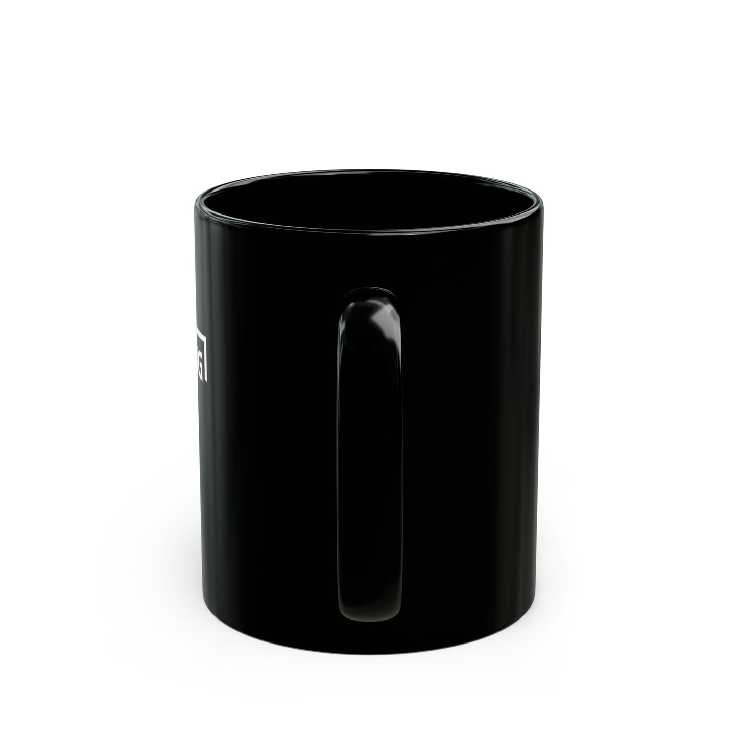 MANIFESTING- Black Mug (11oz)