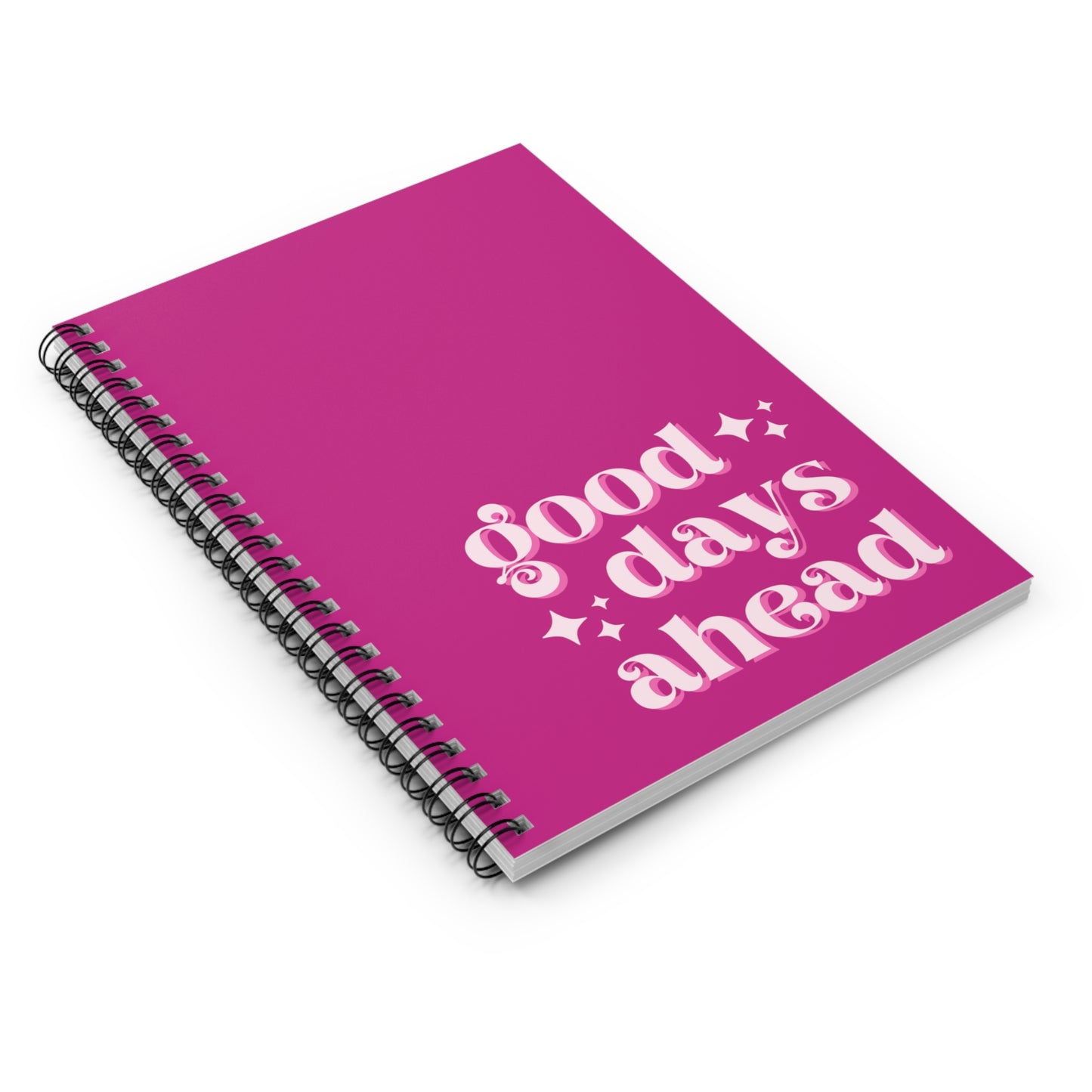 GOOD DAYS - Spiral Notebook - Ruled Line