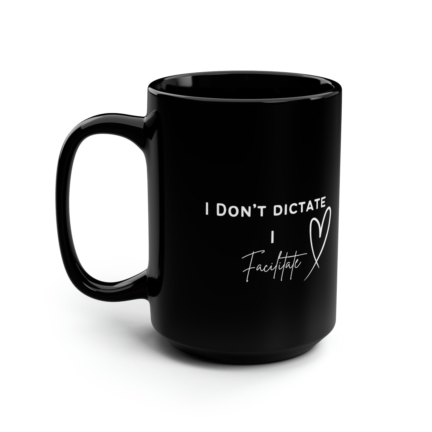 SCRUM MASTER - Black Mug (15oz)