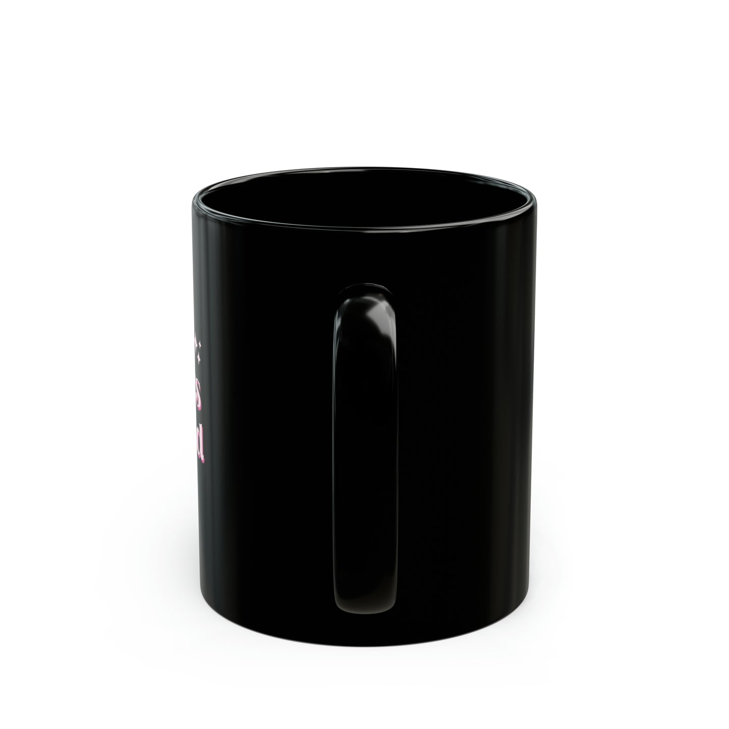 GOOD DAYS AHEAD - Black Mug (11oz)